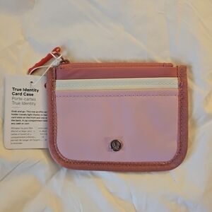 Lululemon Pink True Identity Card Case, NWT